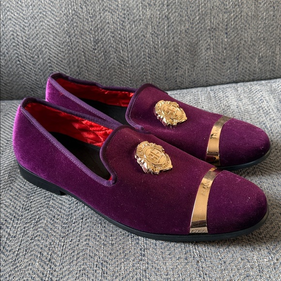 purple prom dress shoes Girls Dress Shoes with Flower Low Heels Sandals Ankle Strap Prom Formal Dress Shoes Girl Wedding Party Pumps(Purple,12-12.5 Years)
